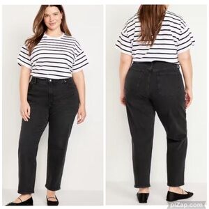 OLD NAVY High Rise Straight Jeans